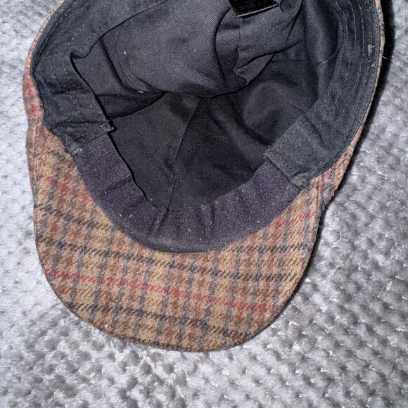 Stetson Men's Vintage Flat Hat Cap Wool Tweed Lining Dressy Stylish Unisex - Picture 8 of 9